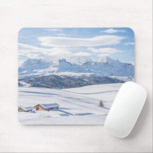 Ice & Snow   Snowscape European Alps, Italy Mouse Pad