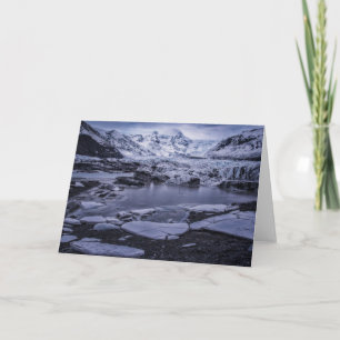Ice & Snow   Sólheimajökull Glacier, Iceland Card