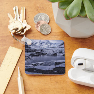 Ice & Snow   Sólheimajökull Glacier, Iceland Key Ring