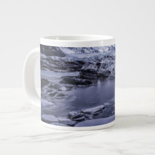 Ice & Snow Sólheimajökull Glacier, Iceland Large Coffee Mug