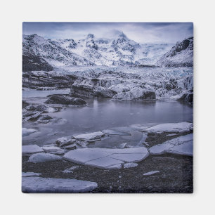 Ice & Snow Sólheimajökull Glacier, Iceland Magnet