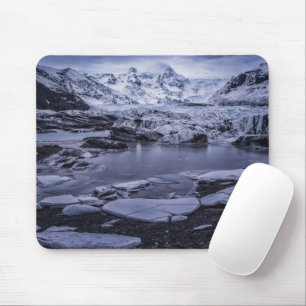 Ice & Snow Sólheimajökull Glacier, Iceland Mouse Pad