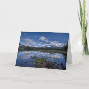 Ice & Snow   Sparks Lake, Oregon Card