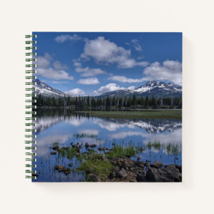 Ice & Snow   Sparks Lake, Oregon Notebook