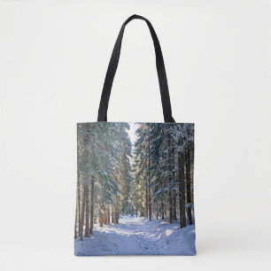 Ice & Snow Tatra Mountains, Poland Tote Bag