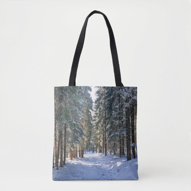 Ice & Snow | Tatra Mountains, Poland Tote Bag (Front)
