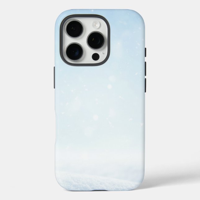 Ice & Snow Textured Case-Mate iPhone Case (Back)