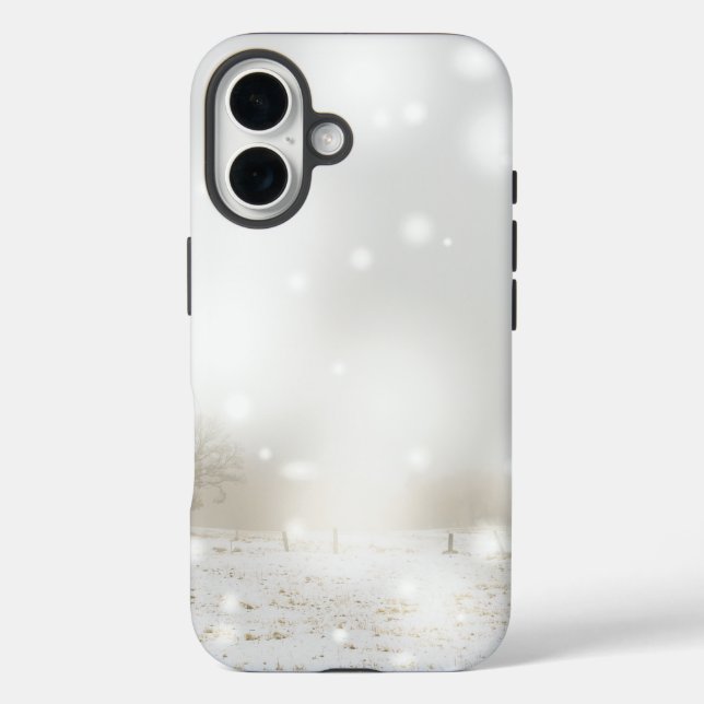 Ice & Snow Textured Case-Mate iPhone Case (Back)