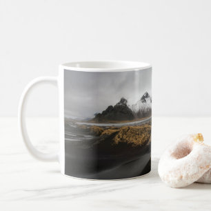 Ice & Snow Vestrahorn Mountain, Iceland Coffee Mug
