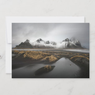Ice & Snow   Vestrahorn Mountain, Iceland Thank You Card