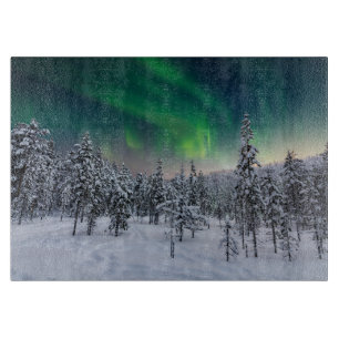 Ice & Snow Winter Landscape, Finland Cutting Board