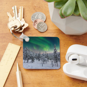 Ice & Snow   Winter Landscape, Finland Key Ring