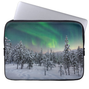 Ice & Snow Winter Landscape, Finland Laptop Sleeve