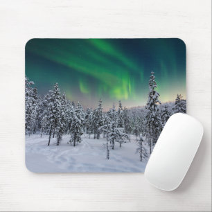 Ice & Snow Winter Landscape, Finland Mouse Pad