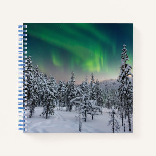 Ice & Snow Winter Landscape, Finland Notebook