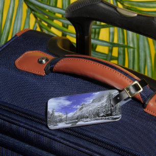 Ice & Snow   Yosemite National Park Luggage Tag