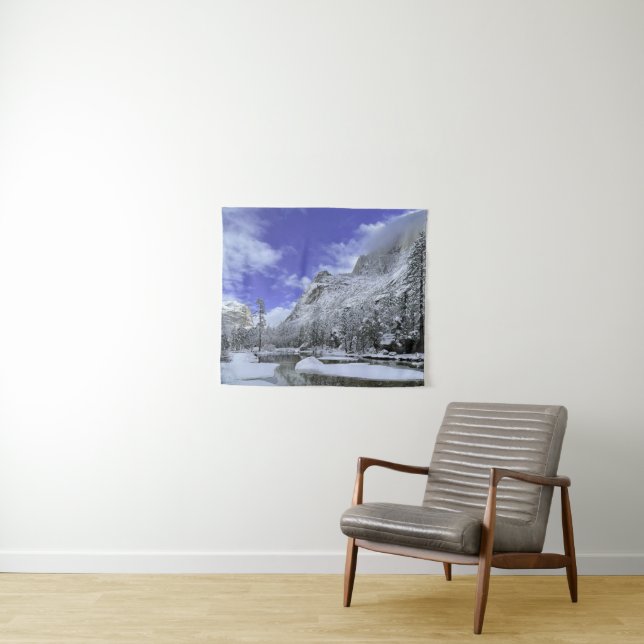Ice & Snow | Yosemite National Park Tapestry (In Situ (Horizontal))