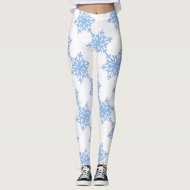 Ice Snowflake Leggings (Front)