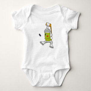 Ice spray Ice hockey Ice hockey stick Baby Bodysuit