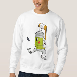 Ice spray Ice hockey Ice hockey stick Sweatshirt