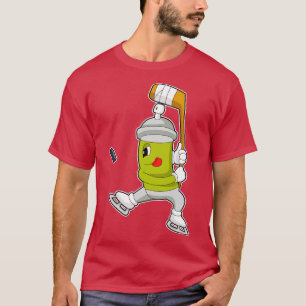 Ice spray Ice hockey Ice hockey stick T-Shirt