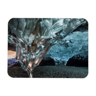 Ice Stalactite In An Ice Cave Magnet