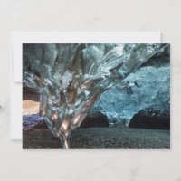 Ice Stalactite In An Ice Cave