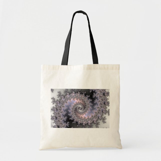 Ice Swirl - Fractal Tote Bag (Front)