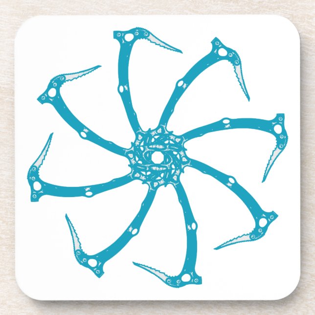 Ice Tool Spindle Coaster (Front)