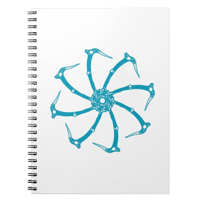 Ice Tool Spindle Notebook (Front)
