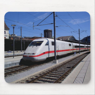 ICE train in Cologne in Germany Mouse Pad