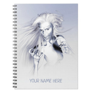 Ice vampire. Personalized Notebook