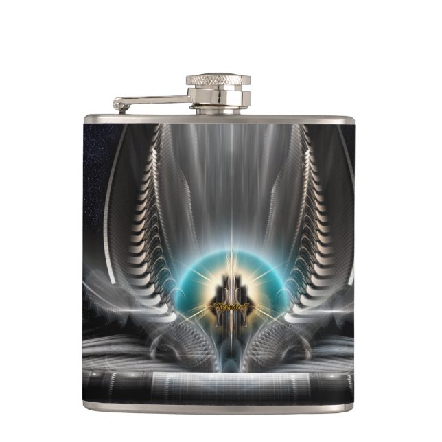 Ice Vision Of The Imperial View Flask (Front)