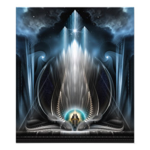 Ice Vision Of The Imperial View Photo Enlargement Print