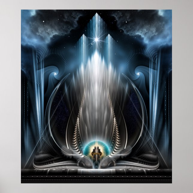 Ice Vision Of The Imperial View Wall Poster (Front)