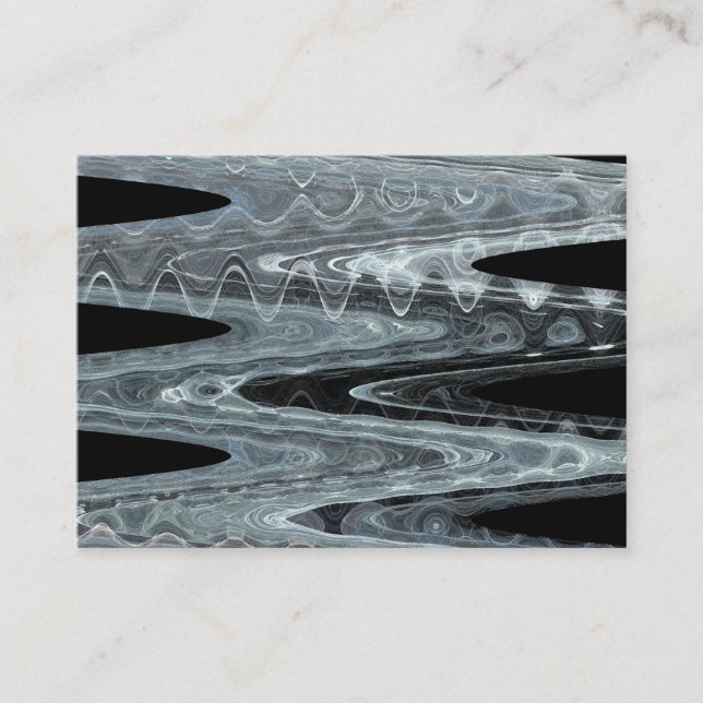 Ice Waves Business Card (Front)