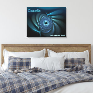 Ice Whales - Canada Canvas Print