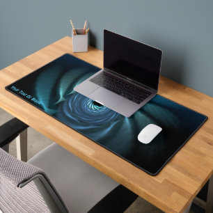 Ice Whales Fractal Desk Mat
