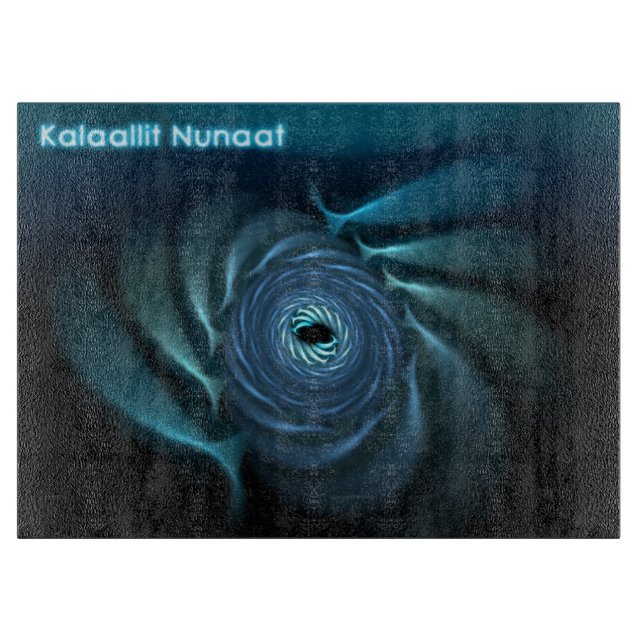 Ice Whales - Greenland Cutting Board (Front)