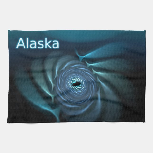 Ice Whales Tea Towel (Horizontal)