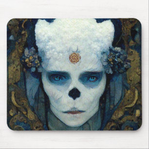 Ice Witch Fantasy Sci-Fi Art Mouse Pad