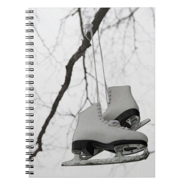 Ice Wonder Spiral Notebook (Front)