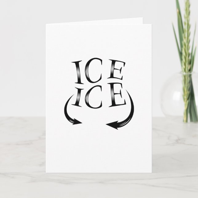 Ice x2 Baby Announcement  for Pregnancy Women (Front)