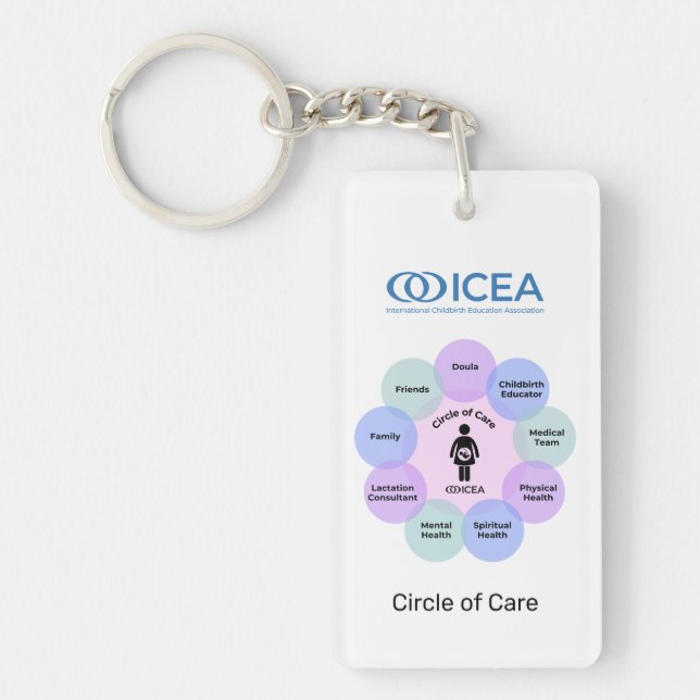 ICEA Circle of Care Keychain (Front)