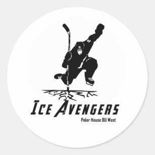 IceAvengers Helmet/Water bottle Sticker