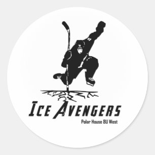 IceAvengers Helmet/Water bottle Sticker
