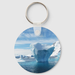 Iceberg Antarctica nature scenery Key Ring