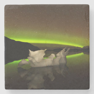 Iceberg Aurora Stone Coaster