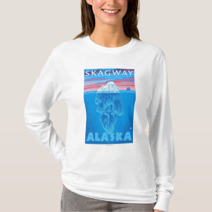 Iceberg Cross-Section - Skagway, Alaska T-Shirt