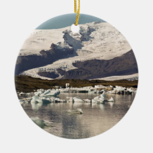 Iceberg formations 3 ceramic tree decoration